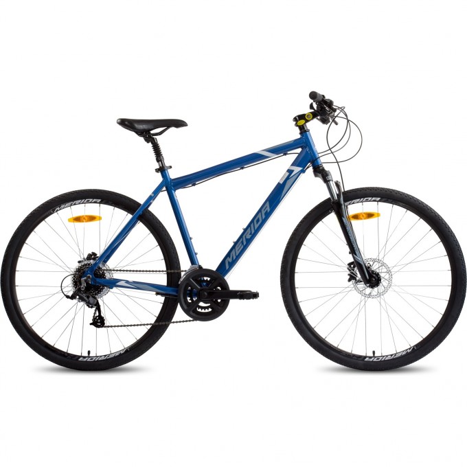 Велосипед MERIDA Crossway 10 Blue/WhiteGray, рама XL 4680109731775 Велосипед MERIDA Crossway 10 Blue/WhiteGray, рама XL 4680109731775