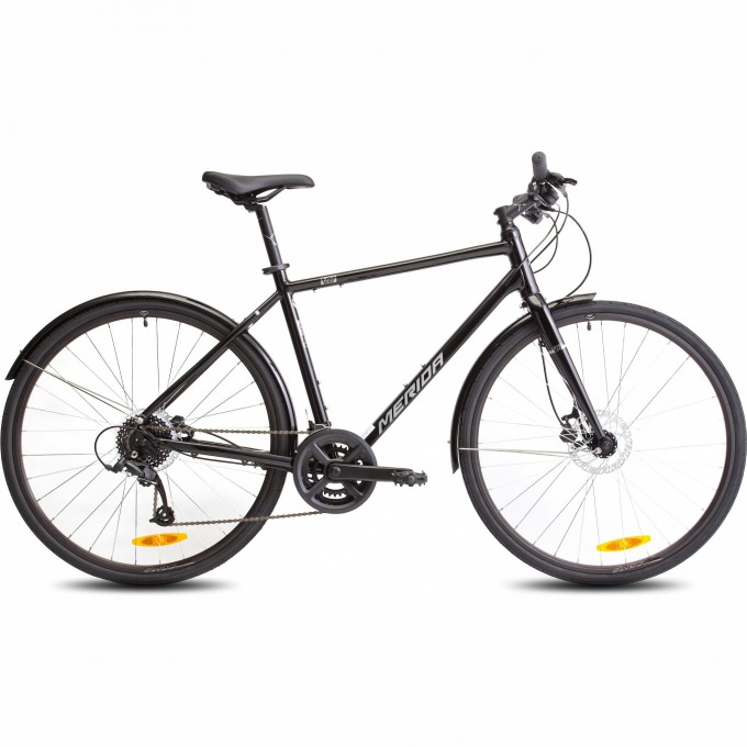 Велосипед MERIDA Crossway Urban 50 GlossyBlack/MattSilver, рама XL 4680109739603 Велосипед MERIDA Crossway Urban 50 GlossyBlack/MattSilver, рама XL 4680109739603