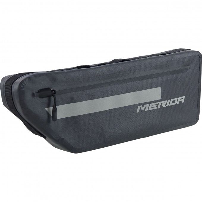 Велосумка под раму MERIDA Travel Framebag, 4,6L, 15*44*7cm, Medium 246гр. Black/Grey (2276004336) 4057094020106 Велосумка под раму MERIDA Travel Framebag, 4,6L, 15*44*7cm, Medium 246гр. Black/Grey (2276004336) 4057094020106