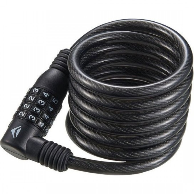 Замок противоугонный MERIDA 4 Digits Combination CableLock 180см*10мм Black/White 045702 Замок противоугонный MERIDA 4 Digits Combination CableLock 180см*10мм Black/White 045702